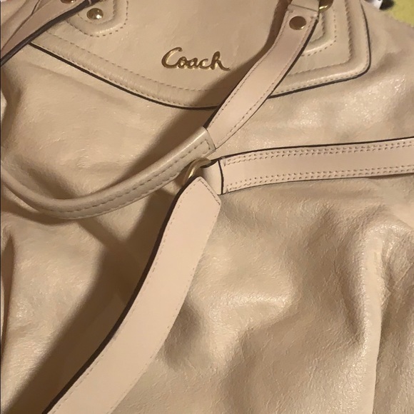 Authentic Taupe Coach Bag - Picture 2 of 8